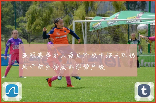 亚冠赛事进入最后阶段中超三队仍处于积分榜底部形势严峻